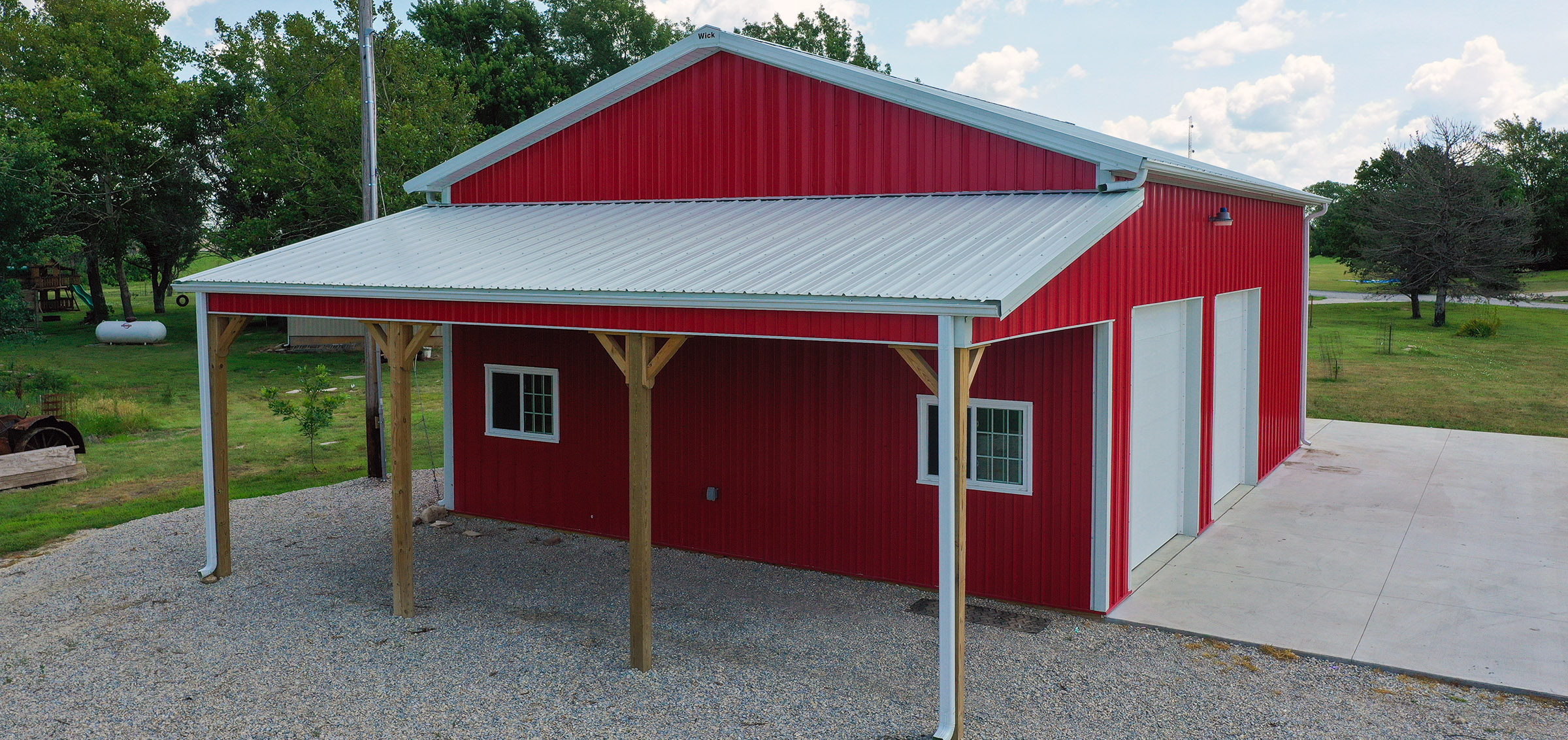 Pole Barn Garage and Shop